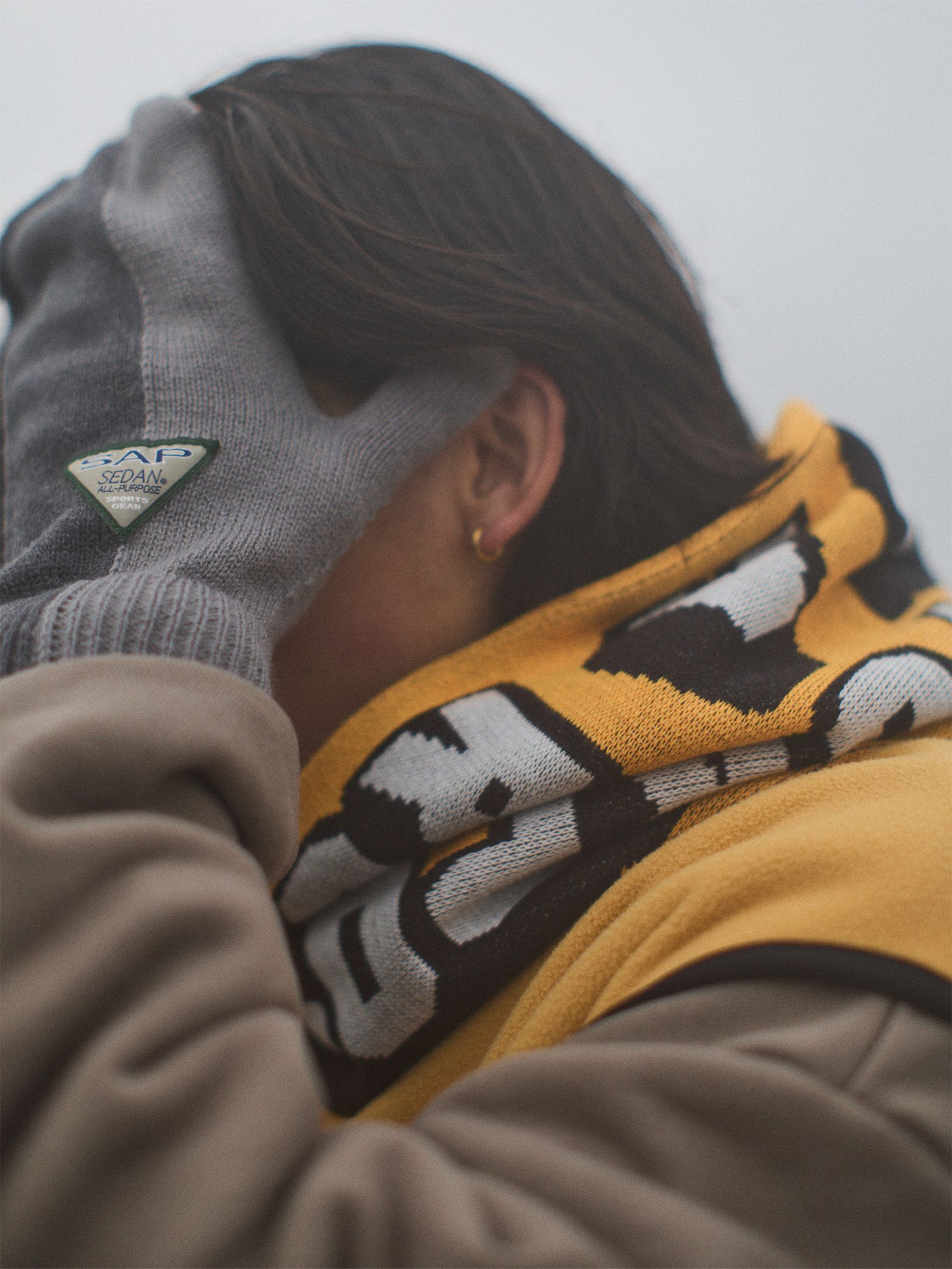 セダンオールパーパス FW24 Football Scarf(SD24F-ACO3)YELLOW☆11月9日(土)新作発売！
