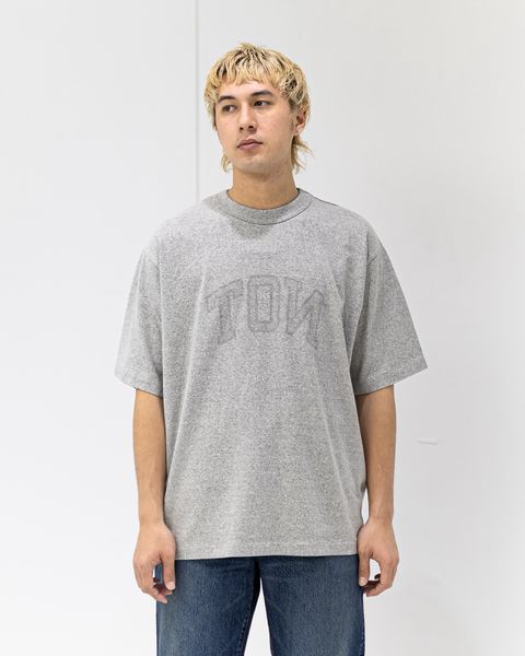blurhms ROOTSTOCK ブラームスルーツストック 26SS NOT-PRINCE 88/12 Print Tee WIDE(bROOTS25S36S26B)HEATHER GREY x FADE GREY☆4月17日(金)新作発売！