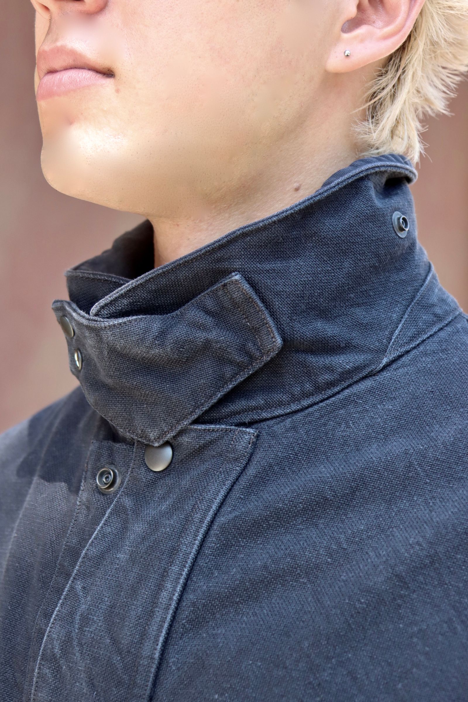 A.PRESSE Vintage Silk Hemp Hunting Jacket☆新作発売！