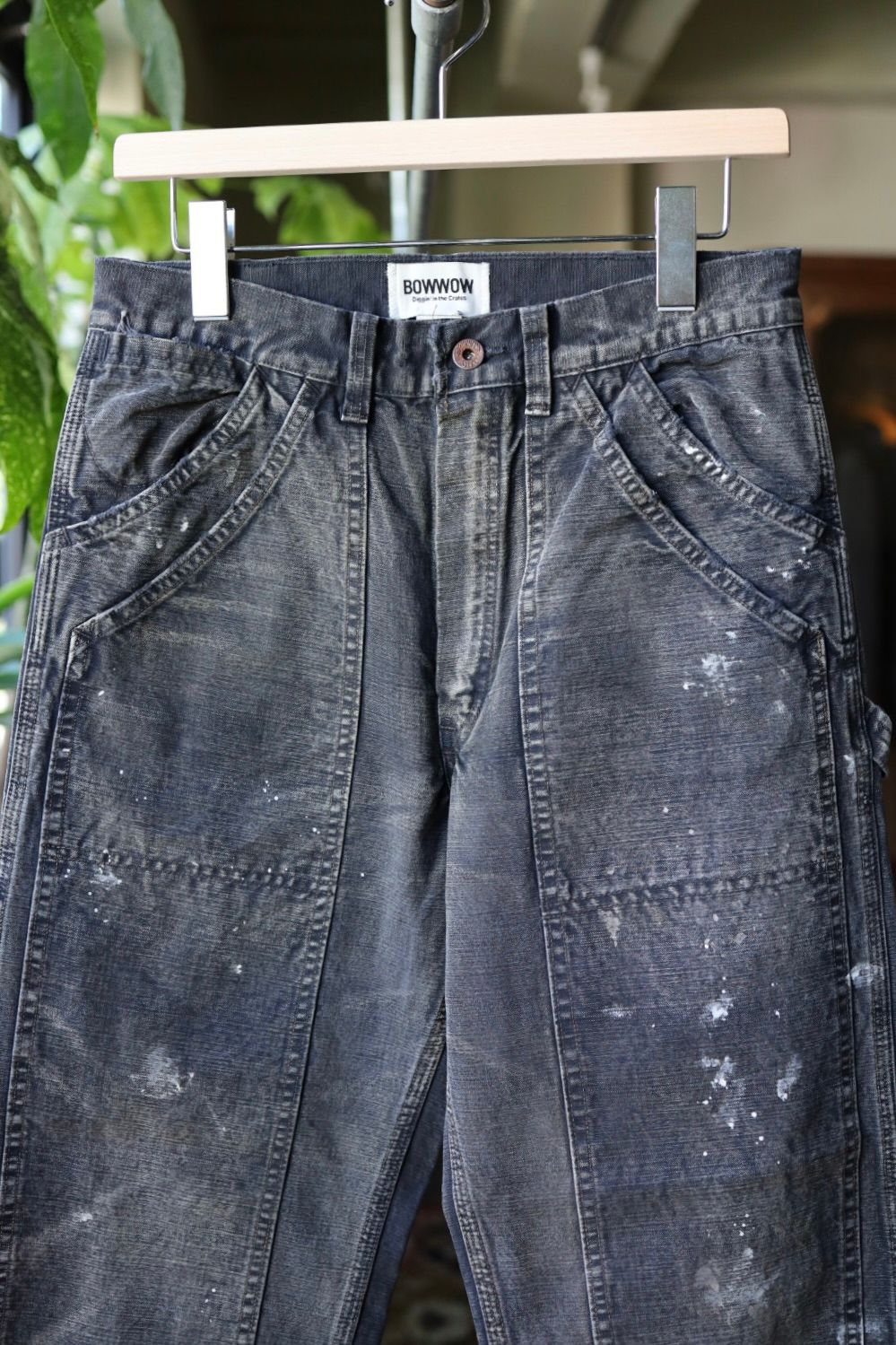 BOW WOW 25FWバウワウ  DUCK PAINTER PANTS AGED(BW252-DPP)AGED BLACK★10月25日(土)発売!