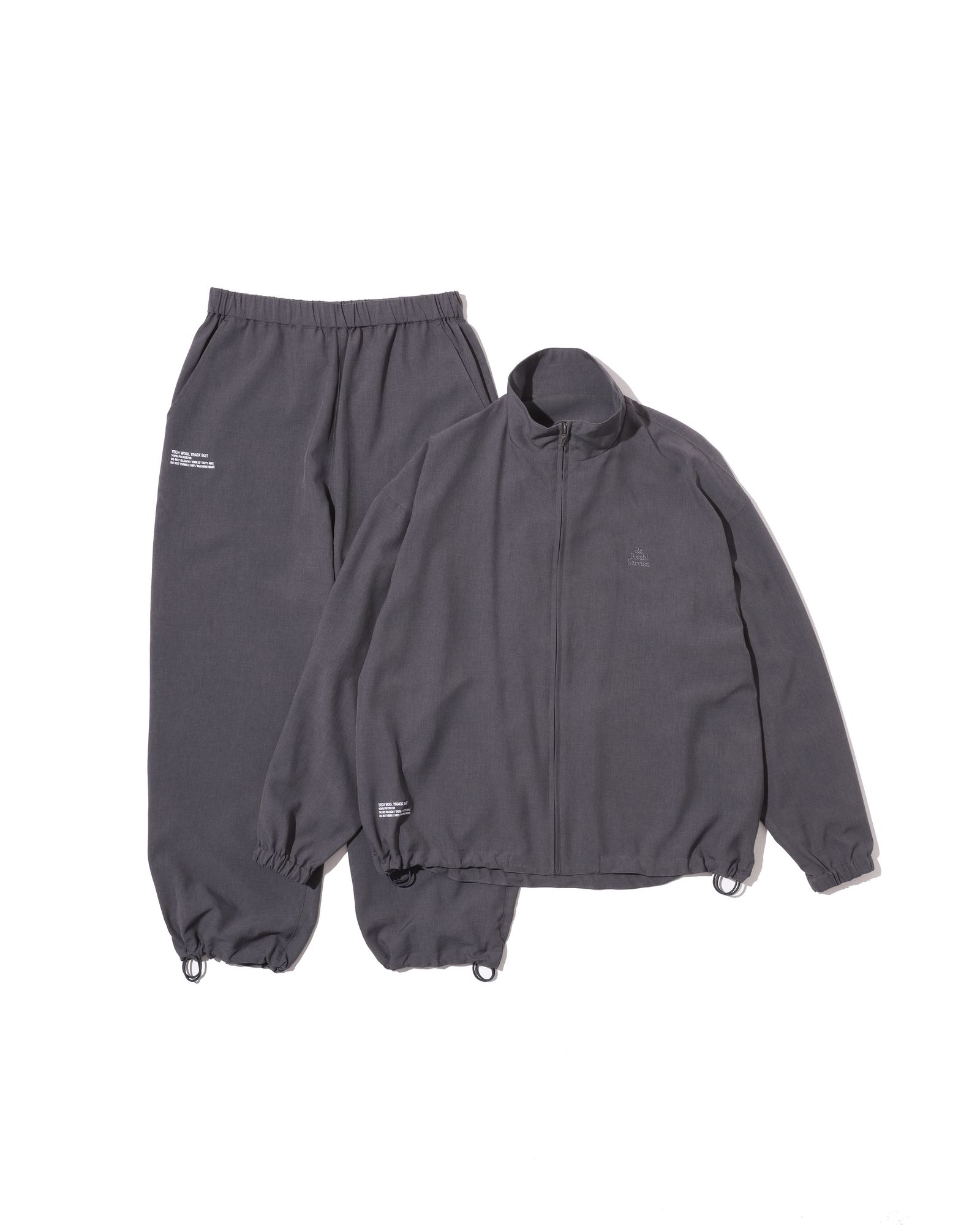ReFresh!Service. SYNTHETIC WOOL TRACK SUIT(FSR261-60230)GRAY☆3月28日(土)発売！