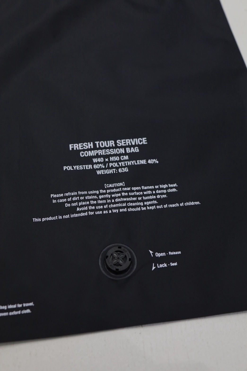 フレッシュサービス 2-PACK COMPRESSION BAG_M(FSP261-90067)BLACK☆1月17日(土)新作発売！