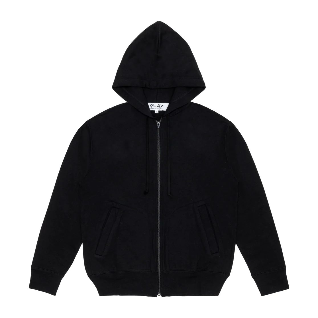 PLAY COMME des GARCONS - プレイコムデギャルソン 綿裏毛バックワンポイントパーカーBLACK HEART (BLACK) |  mark