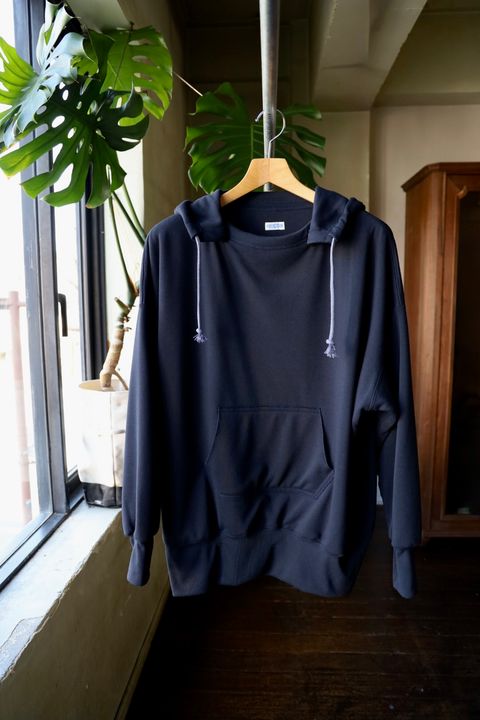ファウンダ 25SS W FACE HOODIE(015FD251011)BLACK