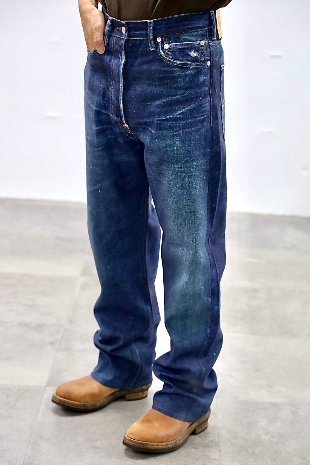 eYe JUNYA WATANABE MAN×Levi's×BerBerJin 転写デニムプリントジャケットスタイル