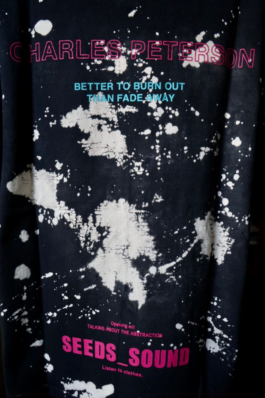 トーキングアバウト ジ アブストラクションCHALSE PHOTO T-SHIRT D(SS-CPT-D)