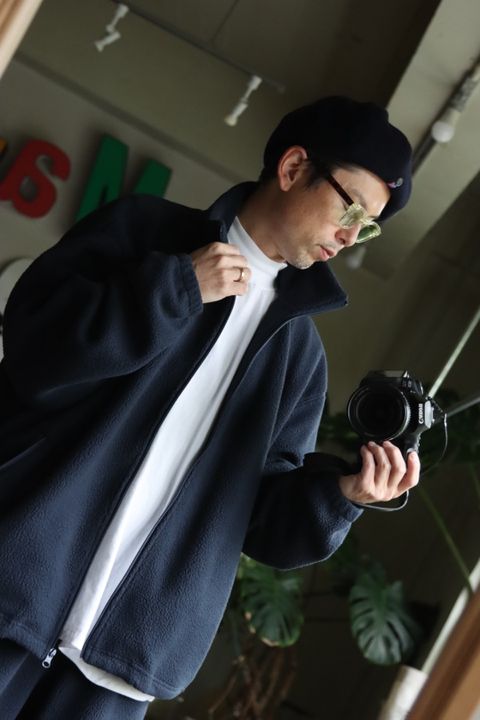 FreshService フレッシュサービス22AW POLARTEC FLEECE STAND COLLAR BLOUSONスタイル.2022.10.16.