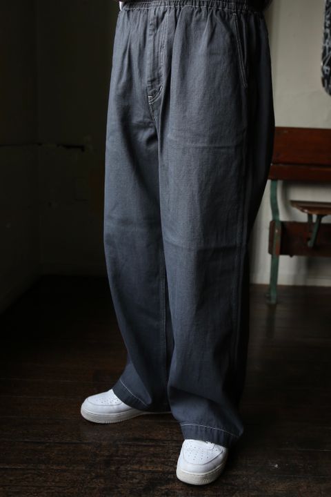 Graphpaper Border S/S Pocket Tee(GU211-70146B) style.2021.3.7