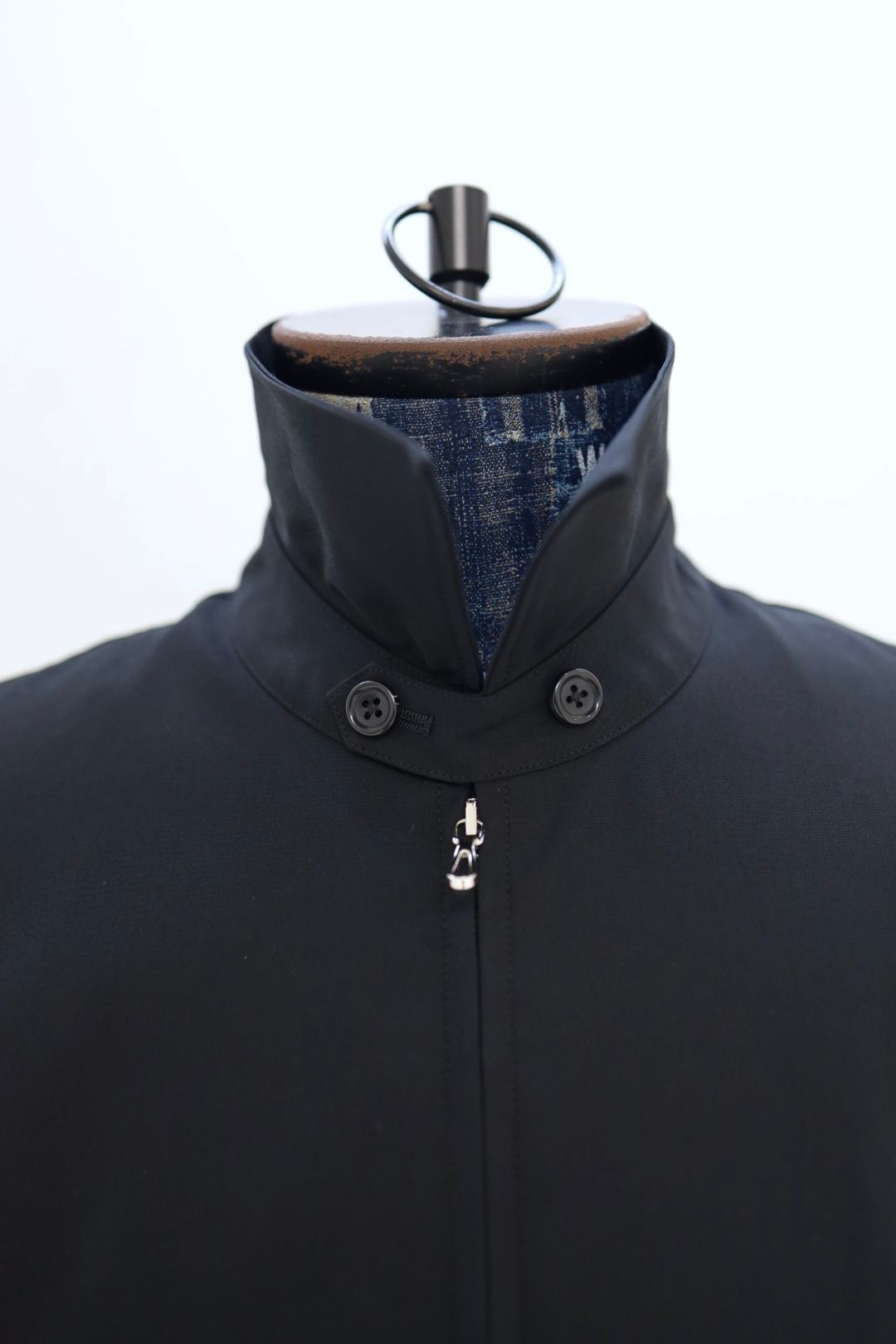 グラフペーパー 26SS Brushed Cotton Gabardine Swing Top Jacket(GM261-30394)BLACK☆2月7日(土)発売！