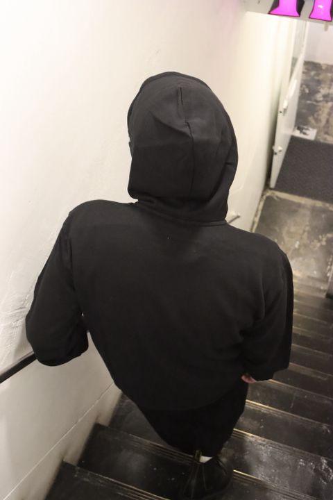 Yohji Yamamoto×New Era BOX LOGO PRINT SWEAT PULLOVER HOODIE style.2021.11.14.