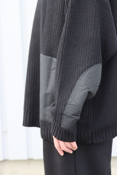 FreshService HIGH NECK COMBAT KNIT style.2022.10.8