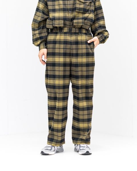 フレッシュサービス FLANNEL CHECK UTILITY OVER PANTS(FSP254-40060)BROWN☆11月15日(土)発売！