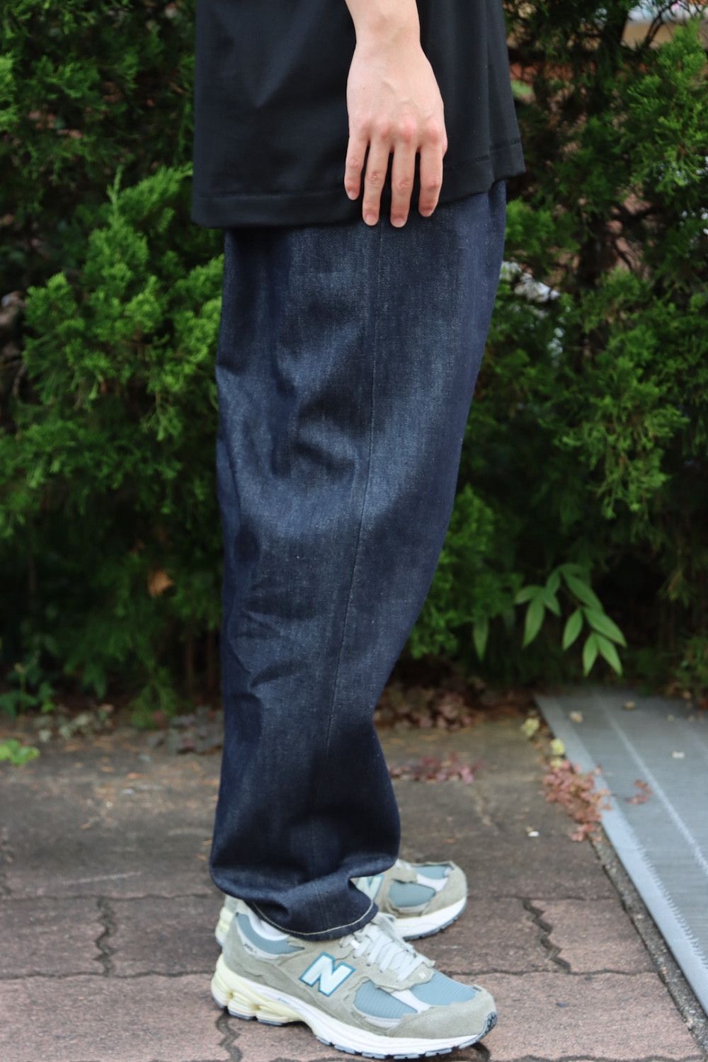 ATON SUVIN 60/2 OVERSIZED S/S T-SHIRT style. 2022.07.28.