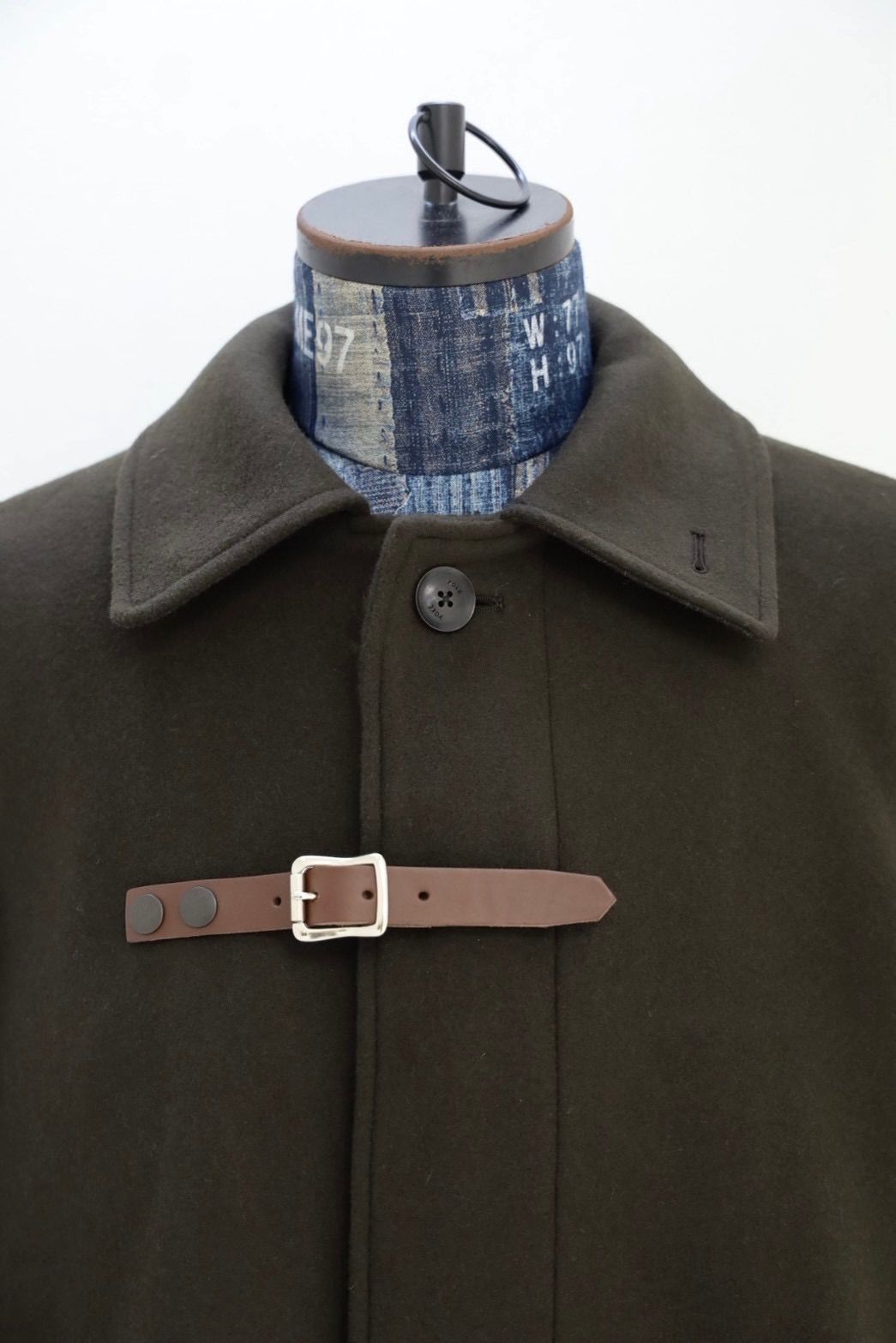 ヨーク 25FW Melton Big Balmaccan Coat(YK25FW01033C)BROWN☆10月11日(土)新作発売！