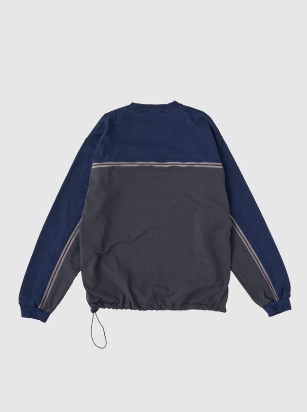 セダンオールパーパス FW24 Oval Logo Line Top(SD24F-CT02)Navy×Charcoal☆9月7日(土)発売！