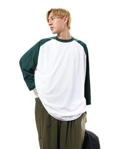 S.F.C 24SS エスエフシー RAGLAN BASEBALL TEE(SFCSS24CS12)White/Green