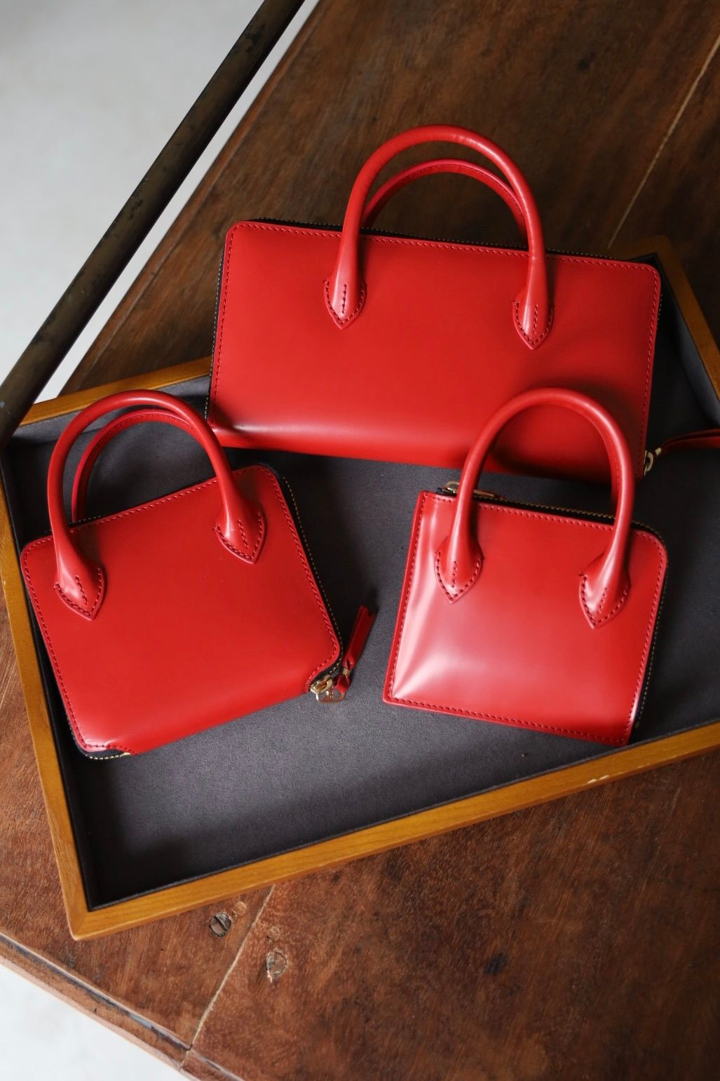コムデギャルソン 財布 HANDELS WALLET 2つ折り財布(8Z-U210-051)RED☆9月27日発売！