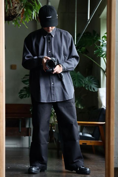 A.PRESSE 22FW ボタンダウンシャツスタイル.2022.9.1.