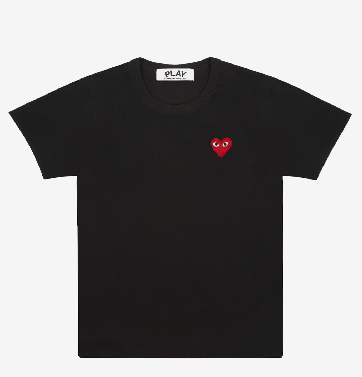 PLAY COMME des GARCONS - プレイコムデギャルソン ブラックハートTシャツBLACK HEART (WHITE/BLACK) |  mark