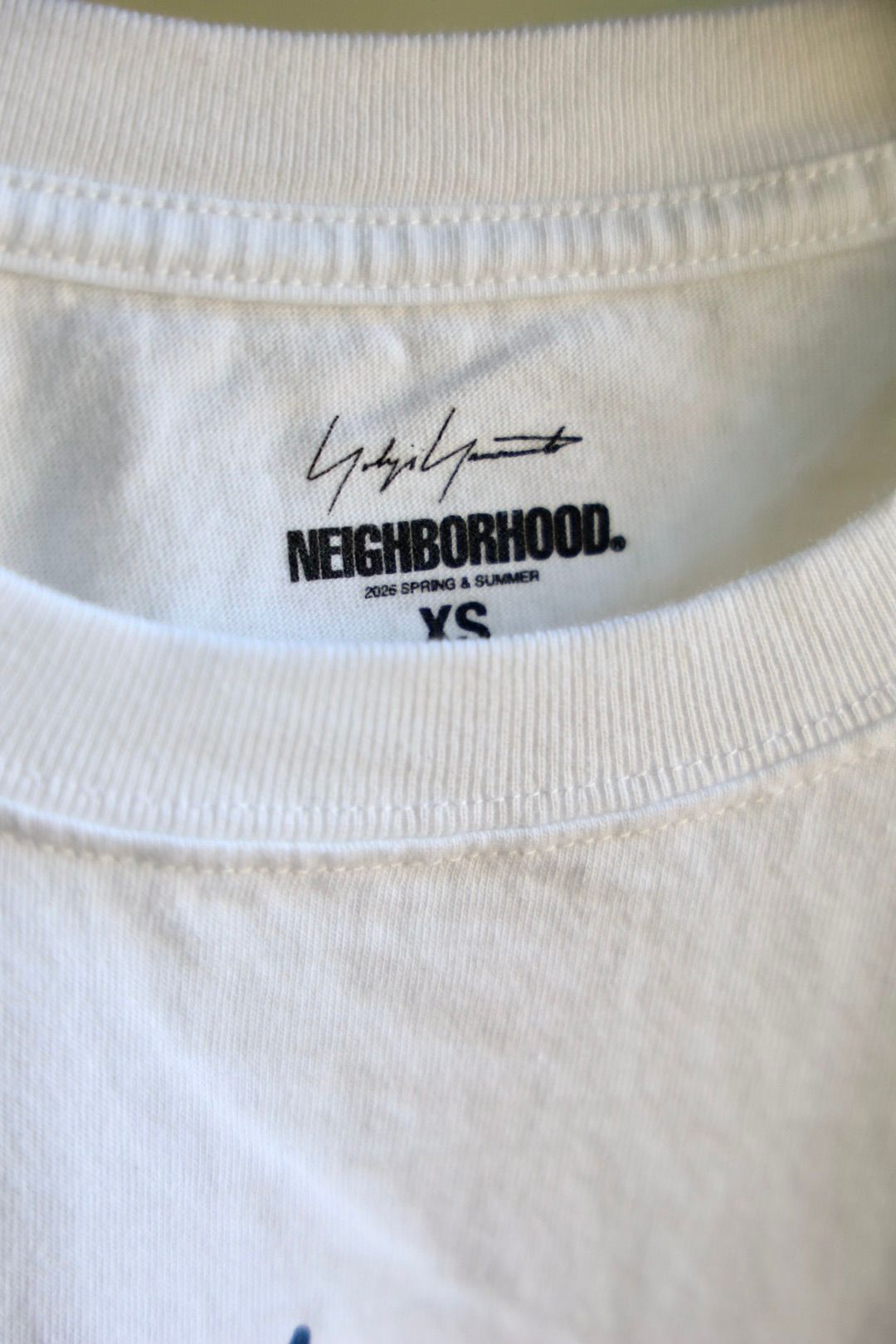 Yohji Yamamoto × NEIGHBORHOOD TEE SS-2(HK-T97-997)WHITE★12月6日(土)発売！