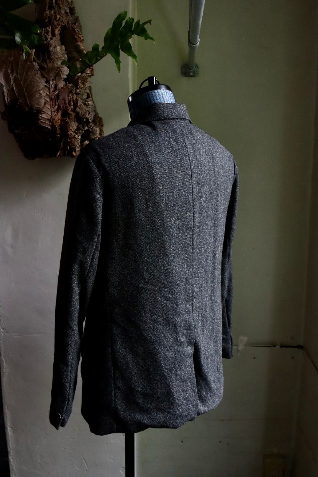 A.PRESSE - アプレッセ Tweed Tailored Jacket(23AAP-01-18H)CHARCOAL