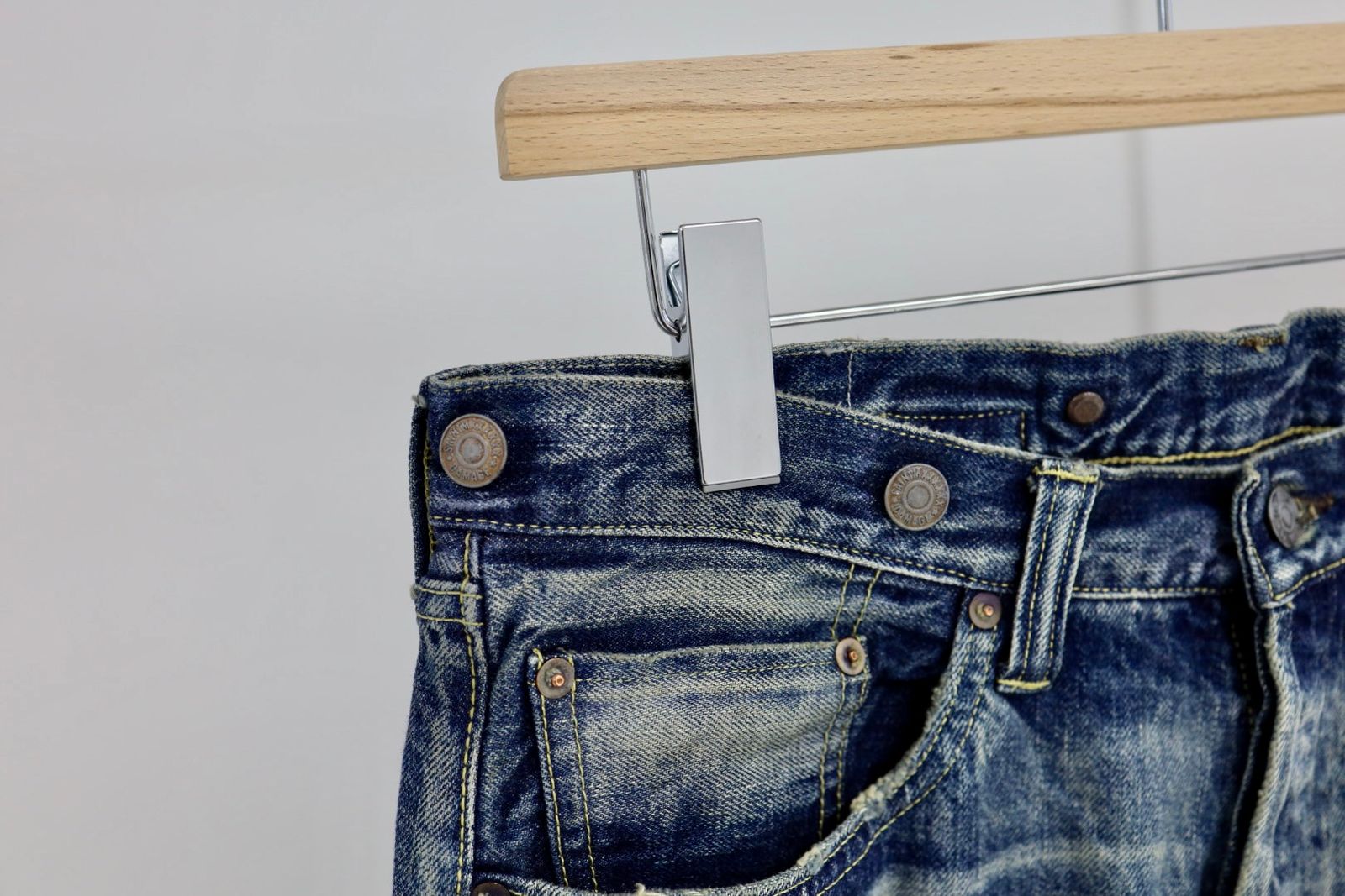 セントマイケル25AWベルベルジンコラボ BB_DENIM PNT (SM-HR1-0000-C60)DAMAGE☆12月13日(土)新作発売！