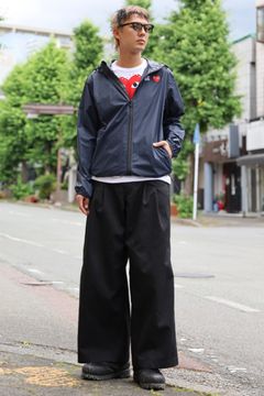 PLAY COMME des GARCONS K-WAYフルジップアップナイロンパーカー PICK UP STYLE
