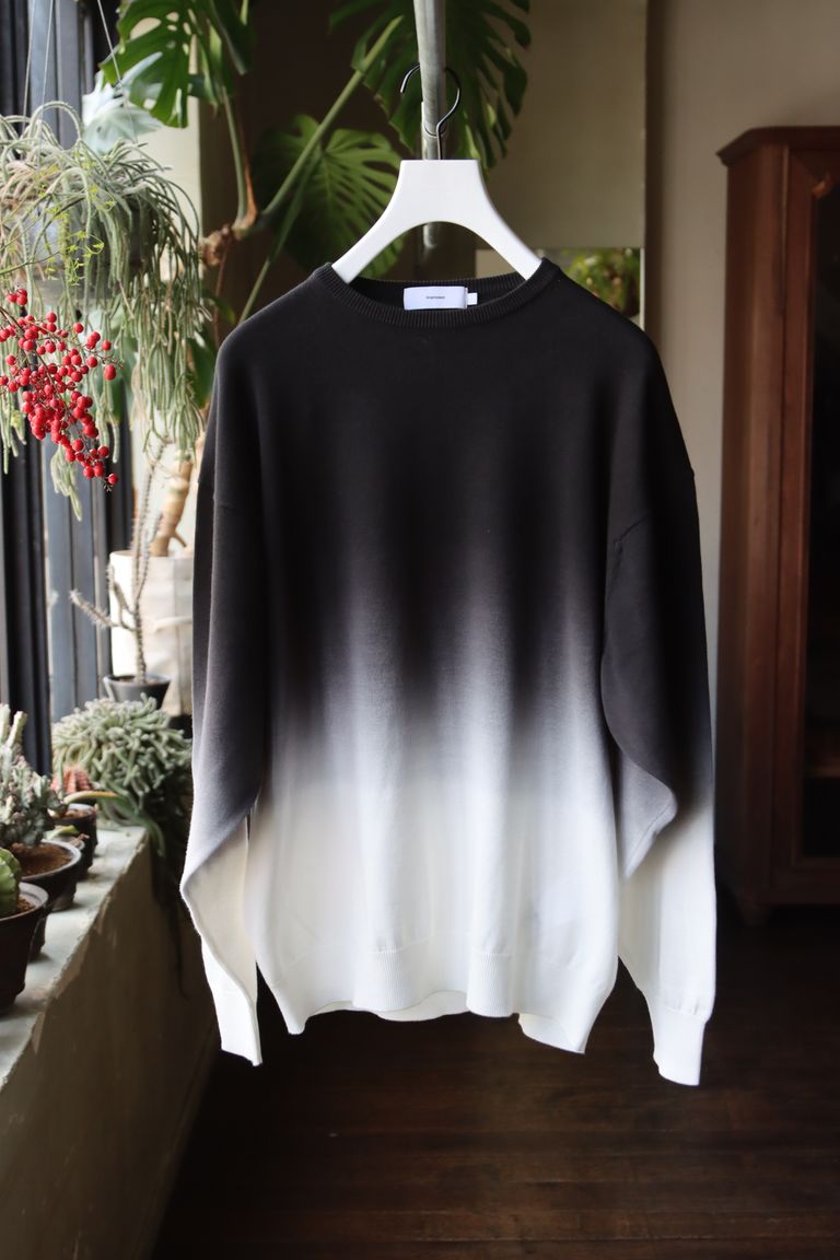 Graphpaper - グラフペーパー24SS Piece Dyed High Gauge Knit 