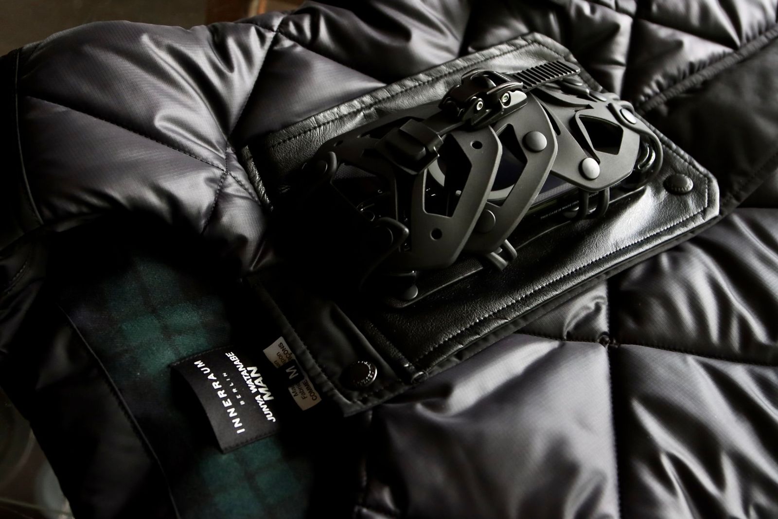 ジュンヤワタナベマン23AW Innerraumインナーラムリップストップ中綿ベスト①(WL-V001-051)