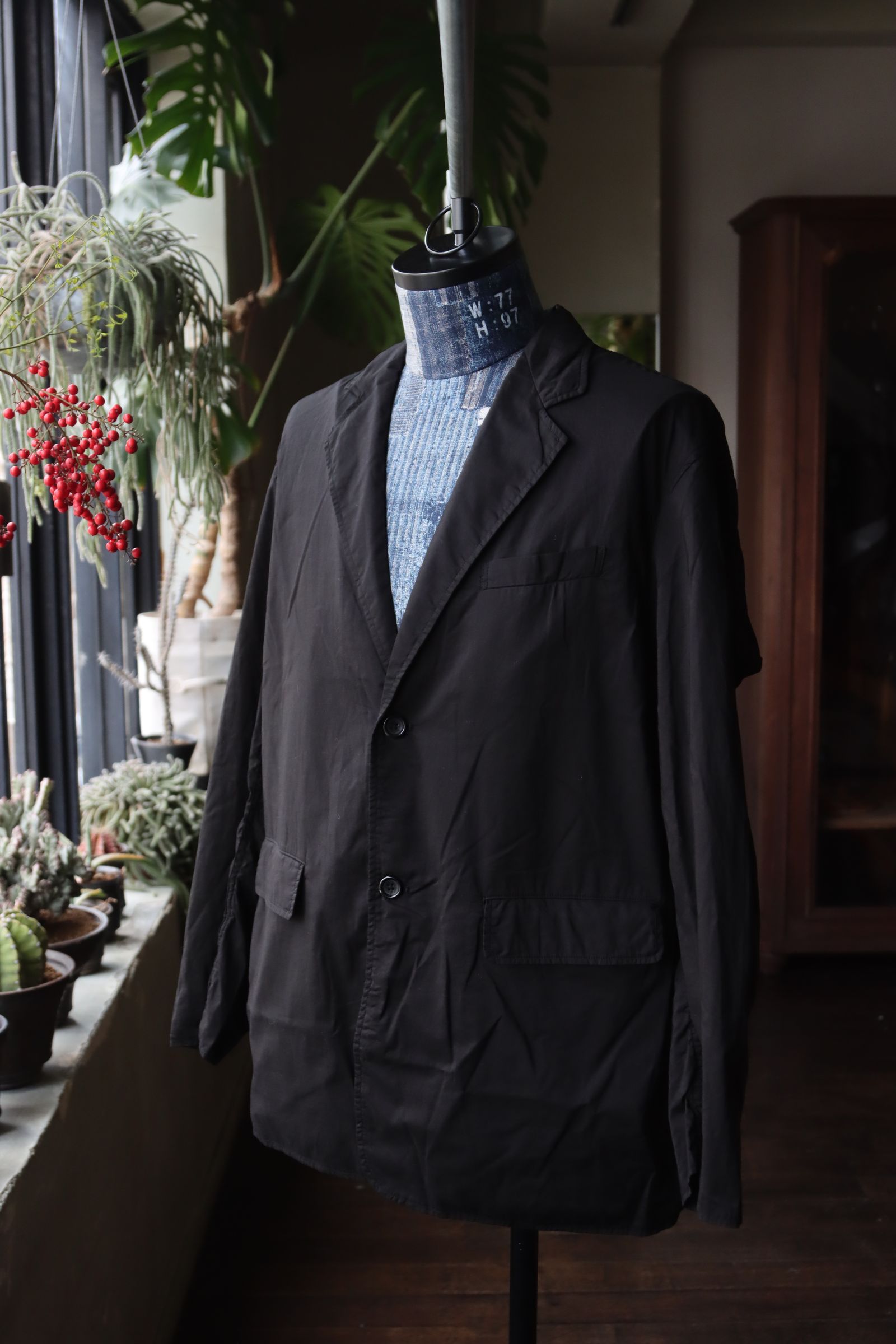【30％OFF】 Graphpaper - Jacket Typewriter Dyed Garment グラフペーパー スーツ・フォーマル・ドレス