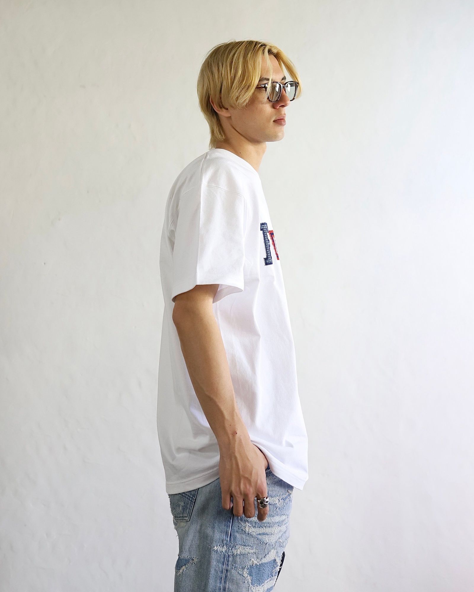 FDMTL 24SS PATCHWARK LOGO TEE style 2024.4.14