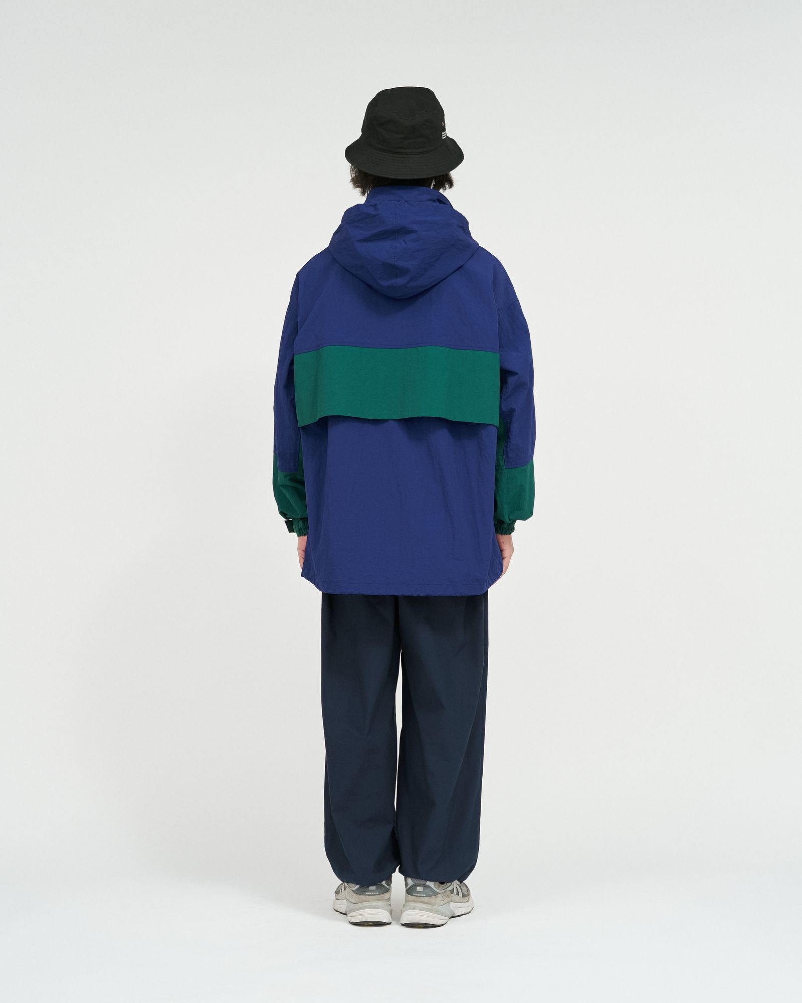 フレッシュサービス NYLON CANVAS SAILING JACKET (FSC261-30254)BLUE x GREEN★2月14日(土)発売