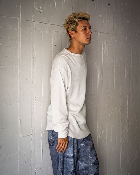 SAINT Mxxxxxx LS THARMAL TEE ミックススタイル