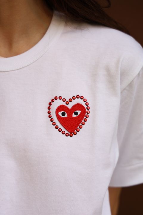 PLAY COMME des GARCONS 新作METALSTON HEART Tシャツ style.2024.12.6