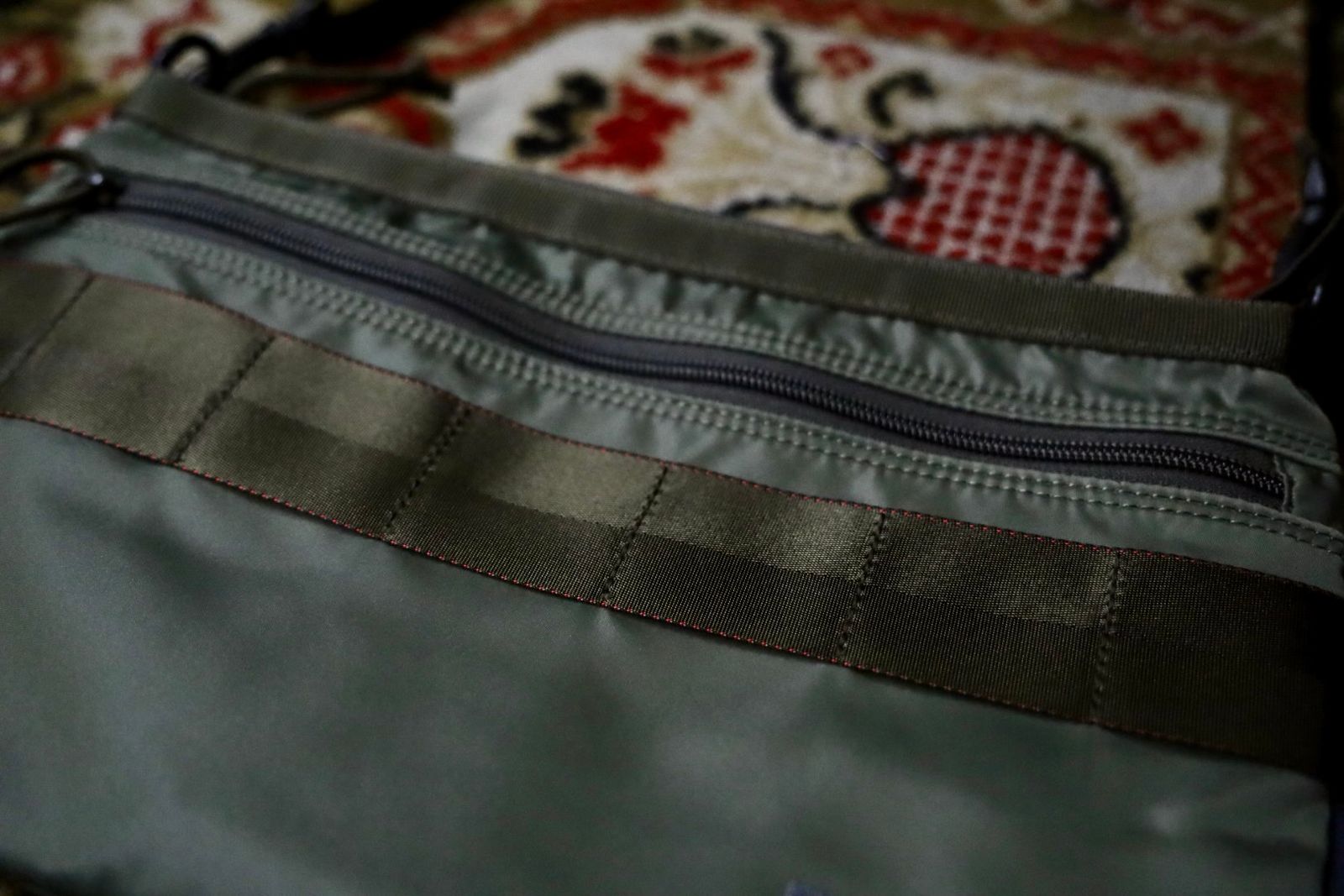 コムデギャルソンオム バッグ BRIEFING W-NAME REVERSIBLE SACOCHE(HR-K209-051)KHAKI×KHAKI☆10月2日(金)発売！