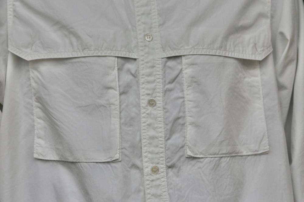 Garment Dyed Poplin Umbrella Yoke Shirt(GM211-50032) style.2021.2.14.