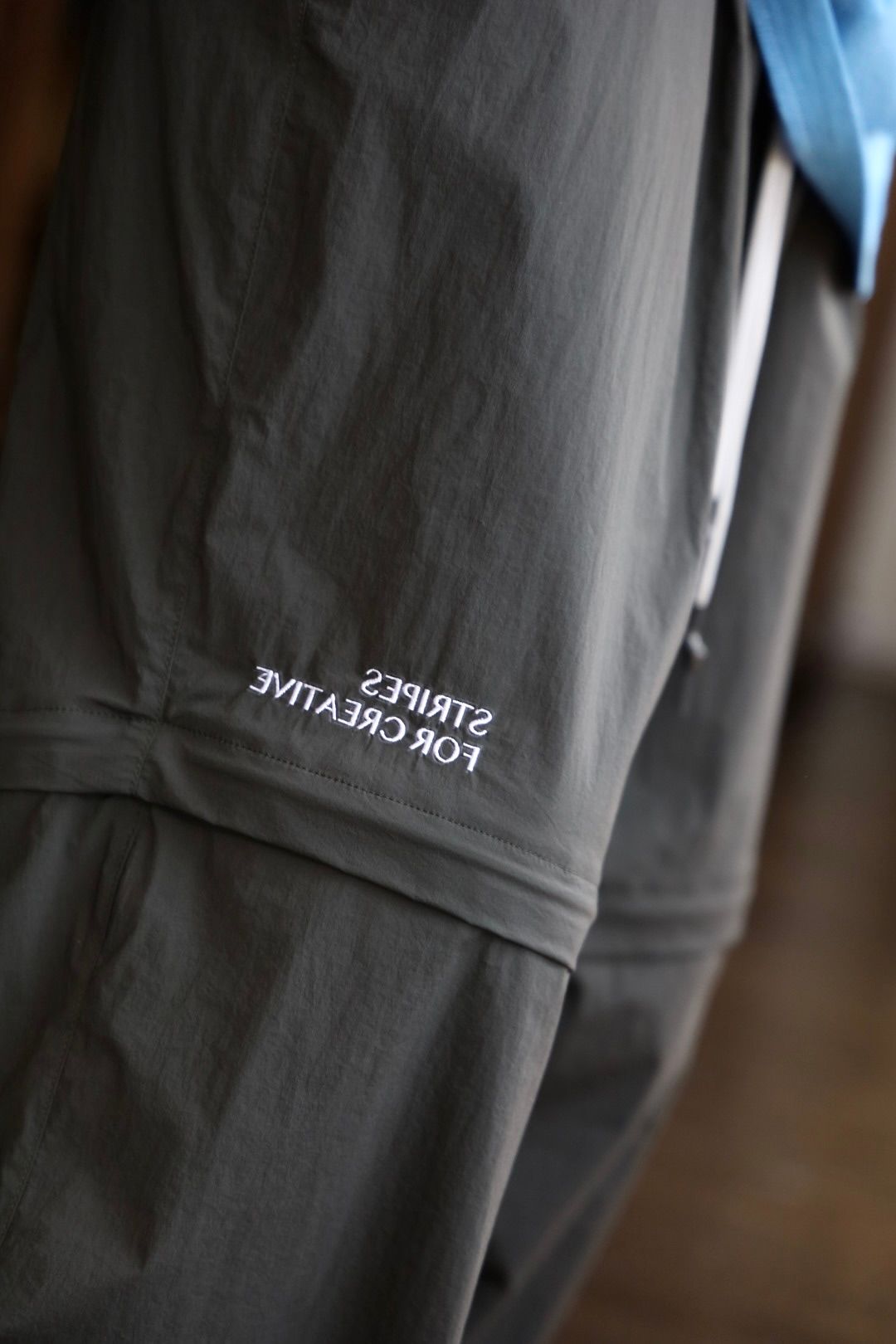 S.F.C SUPER WIDE DETACHABLE PANTS"D.gray"スタイル
