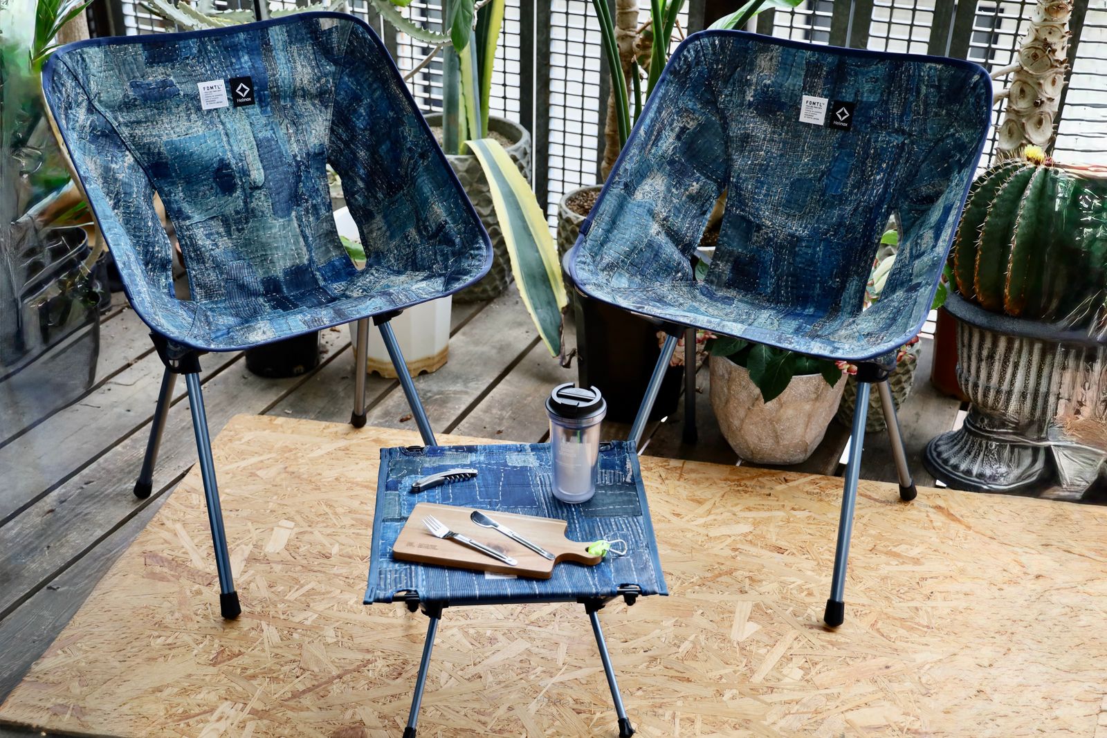 ファンダメンタル チェア HELINOX CAFE CHAIR(FA25/SPHX11)BORO