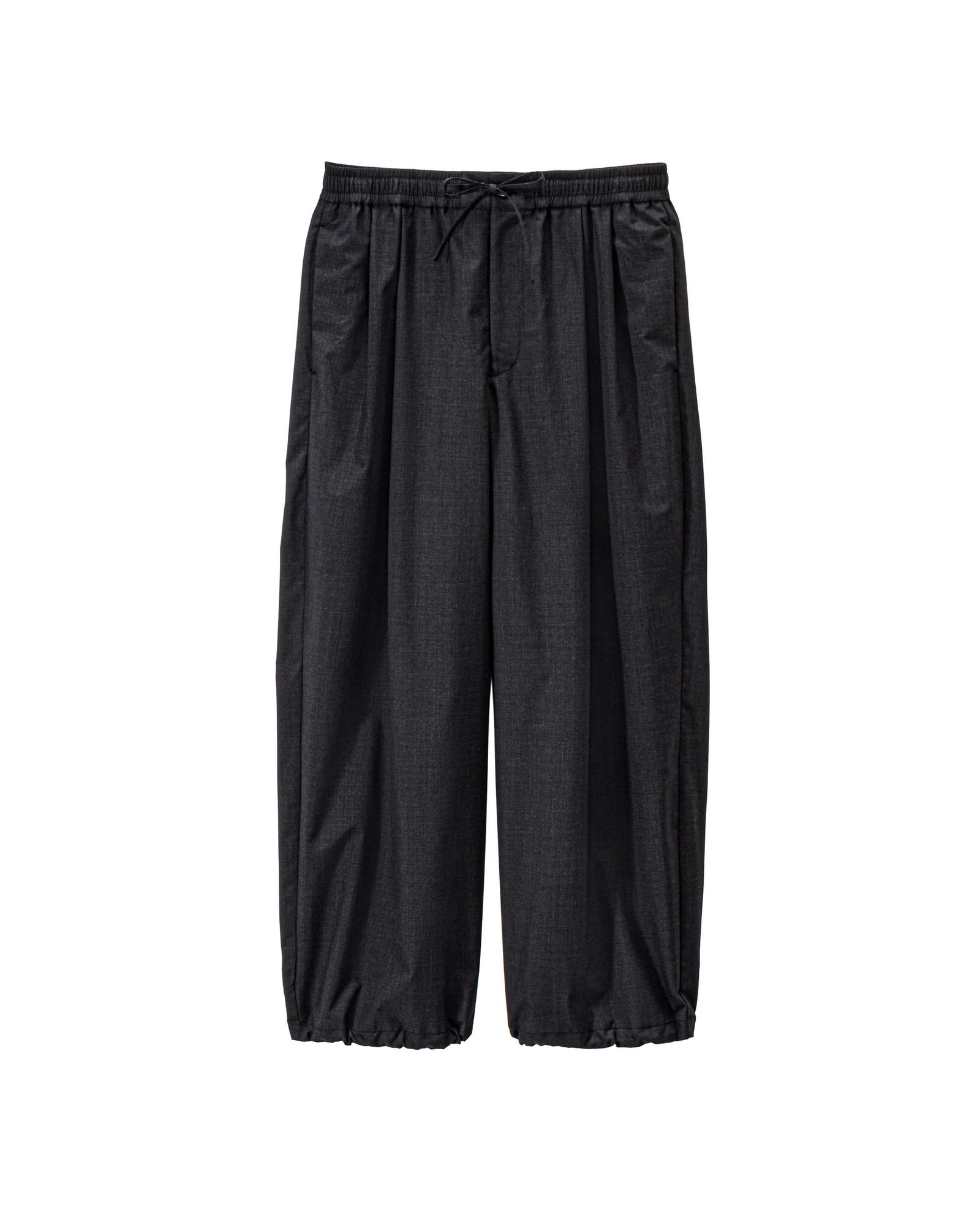 Graphpaper 26SS Fine Wool Heather Drawstring Track Pants(GM261-40322)CHARCOAL☆2月21日(土)発売！