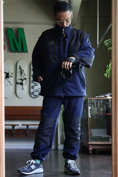is-ness イズネス22AW THM FLEECEスタイル.2022.10.23.