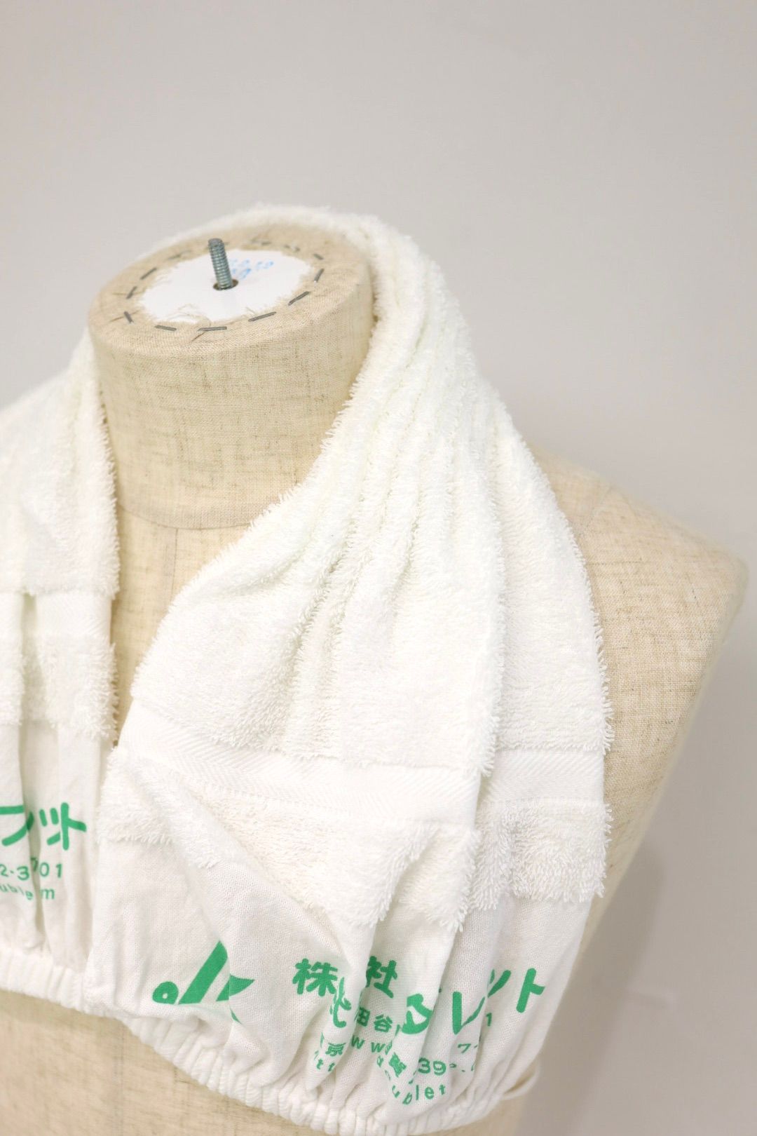 doublet ダブレット26SS TOWEL NECK BRA (26SS49CS439)WHITE★2月14日(土)11:00発売！