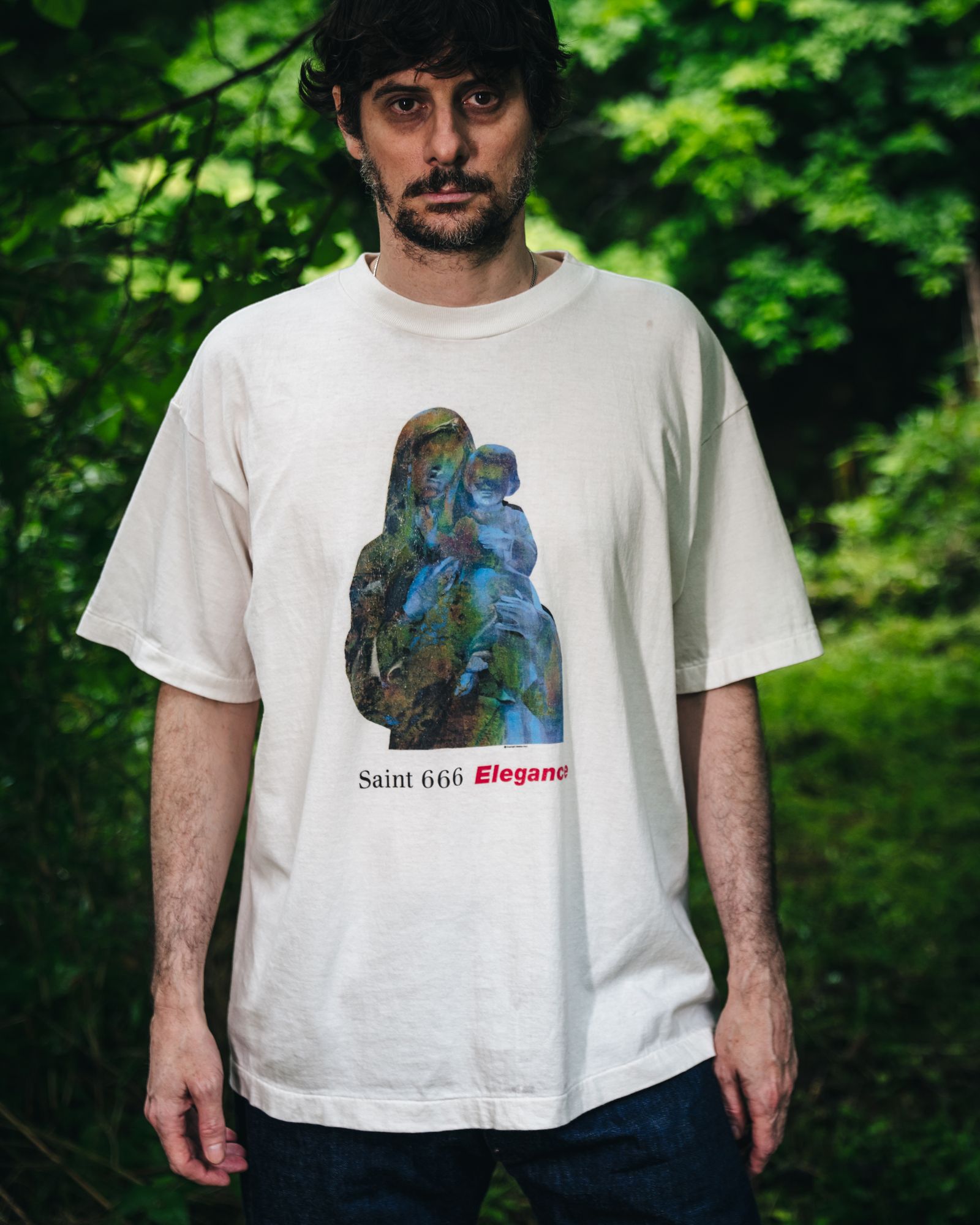 セントマイケル Tシャツ ELEGANCE SS TEE(SM-HR1-0000-020)WHITE★9月1日(月)発売！