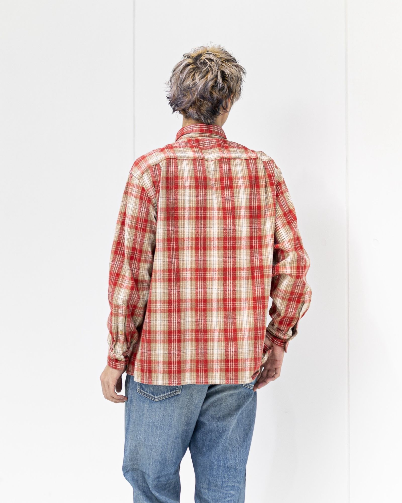 A.PRESSE 新作 Vintage Cotton Silk Nep Twill Check Shirts1月24日(土)新作発売！
