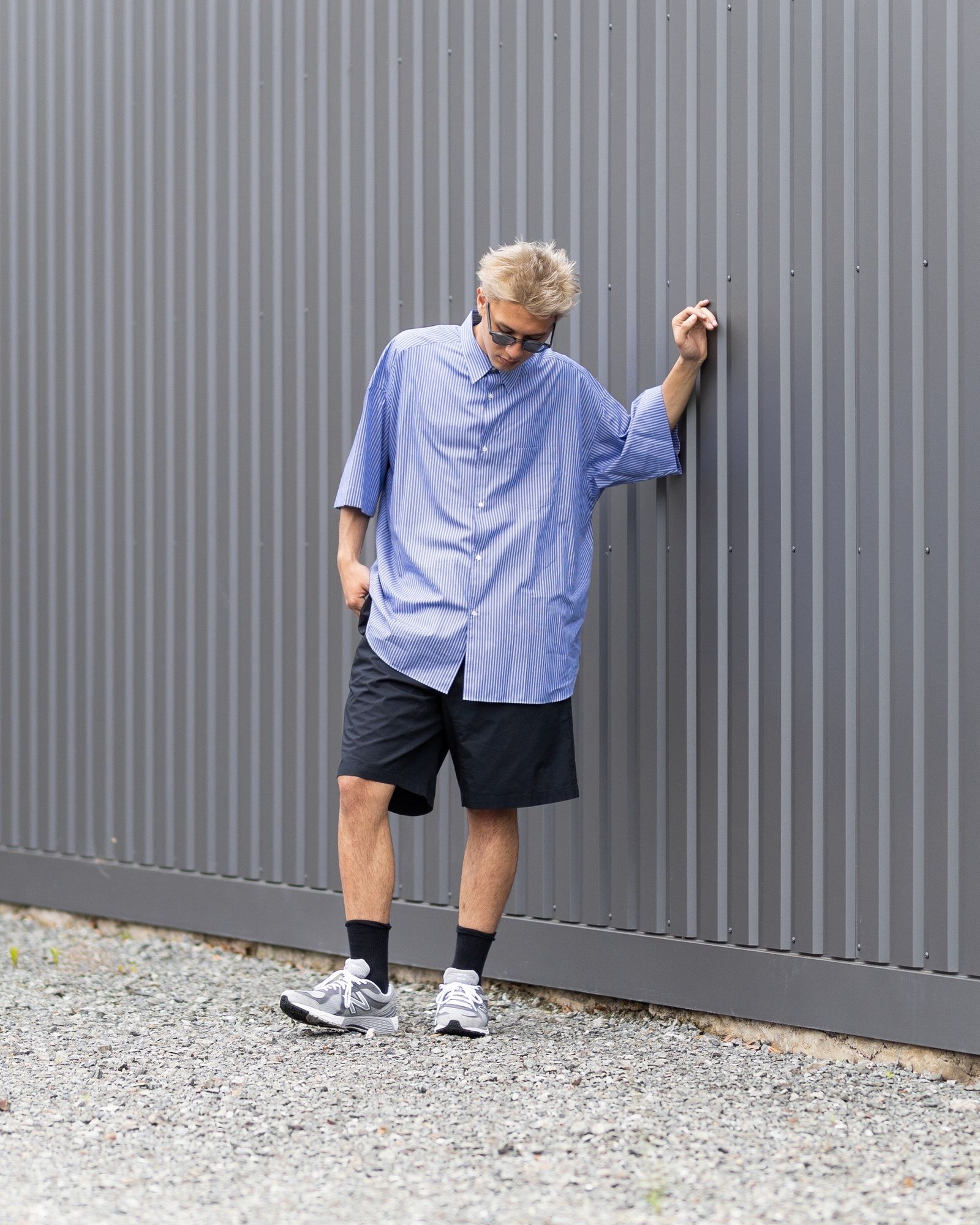 Graphpaper SIDOGRAS S/S Oversized Regular Collar Shirt 6月14