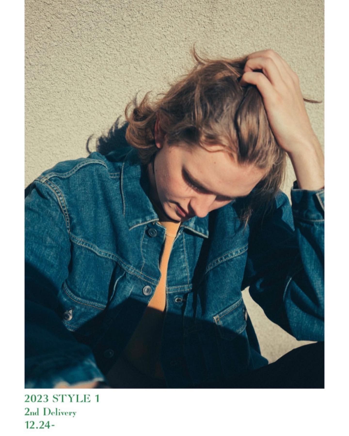 A.PRESSE 2023 Style1 2ndデリバリー 「2nd Type Denim Jacket