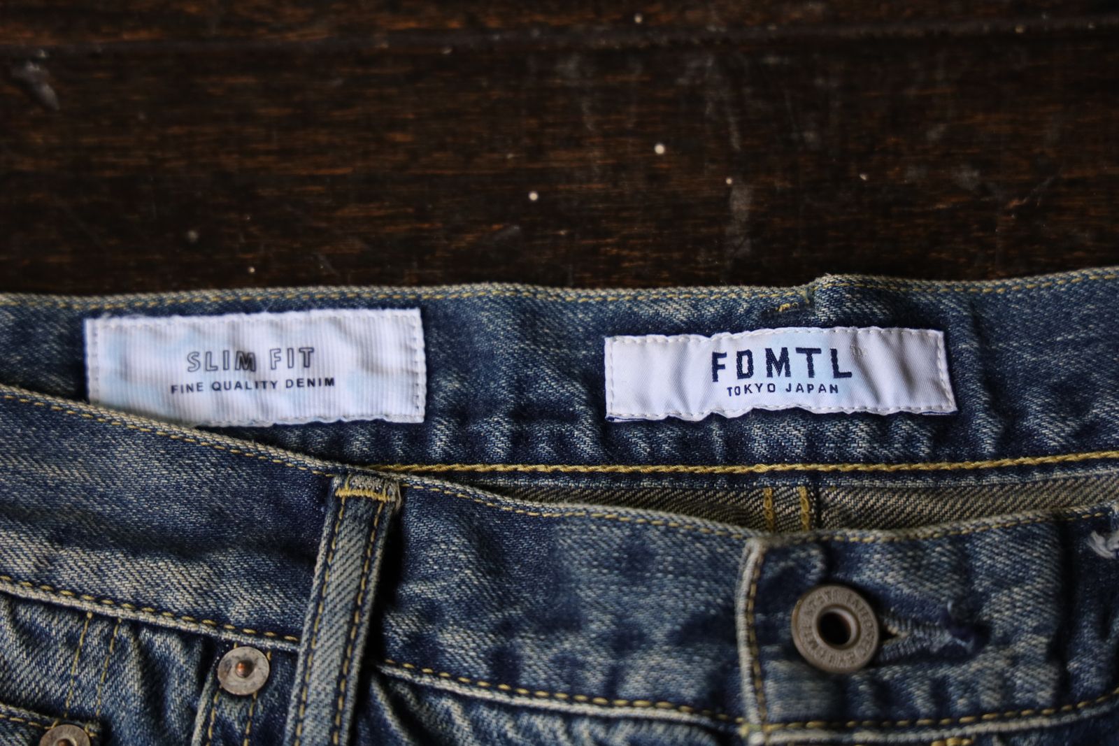 ファンダメンタル デニム SLIM FIT DENIM CS117(FA24/MT117)INDIGO