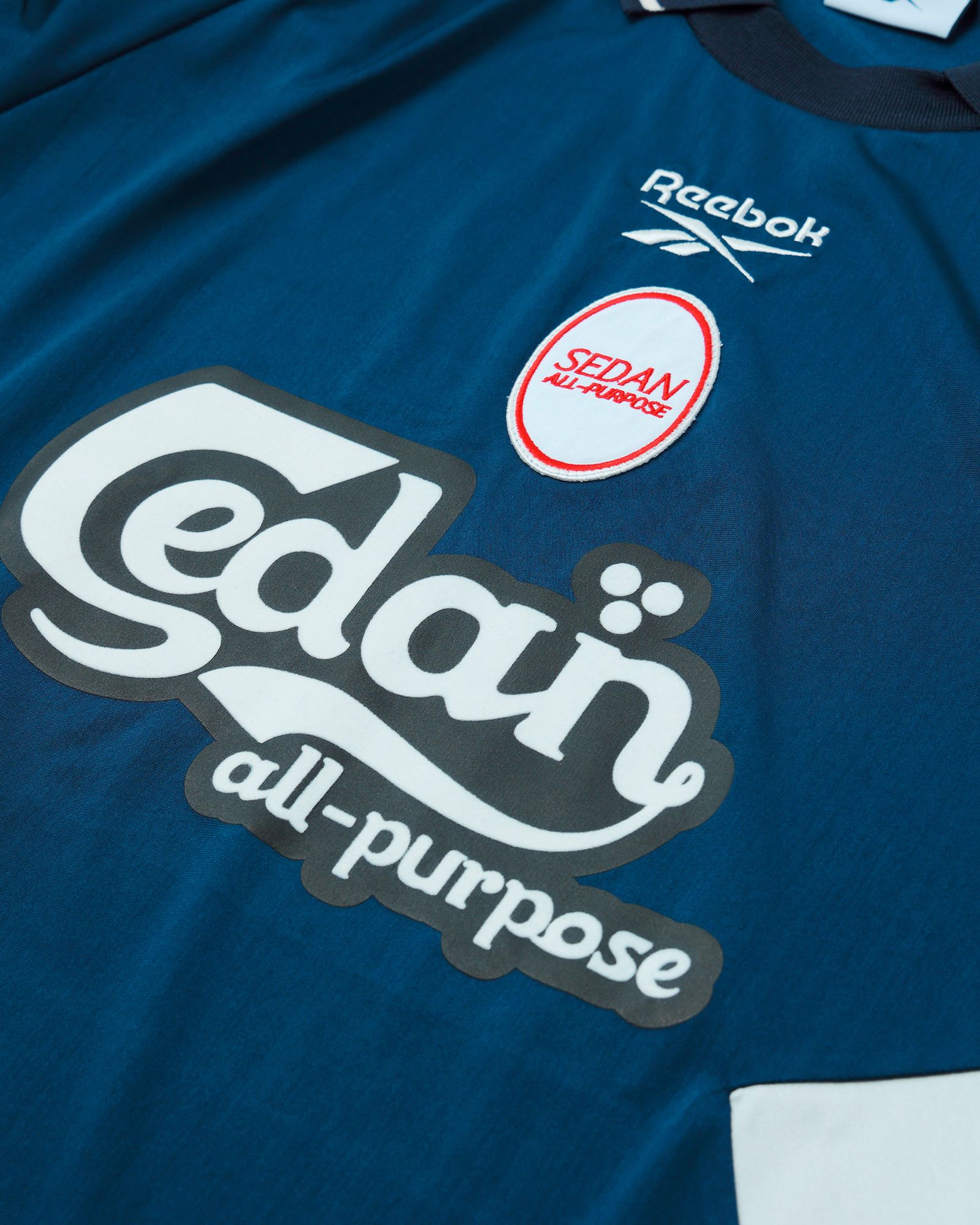 セダンオールパーパス SS26 Reebok /  L/S Game Shirt(SD26S-CT01)Navy☆2月7日(土)12:00発売！