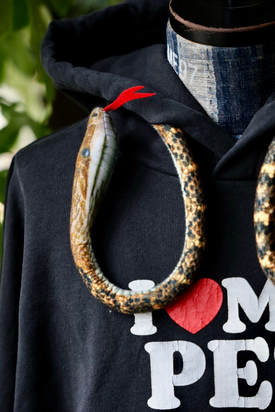 doublet 25AW  I LOVE MY PET HOODIE (25AW36CS398)BLACK☆7月12日(土)発売！
