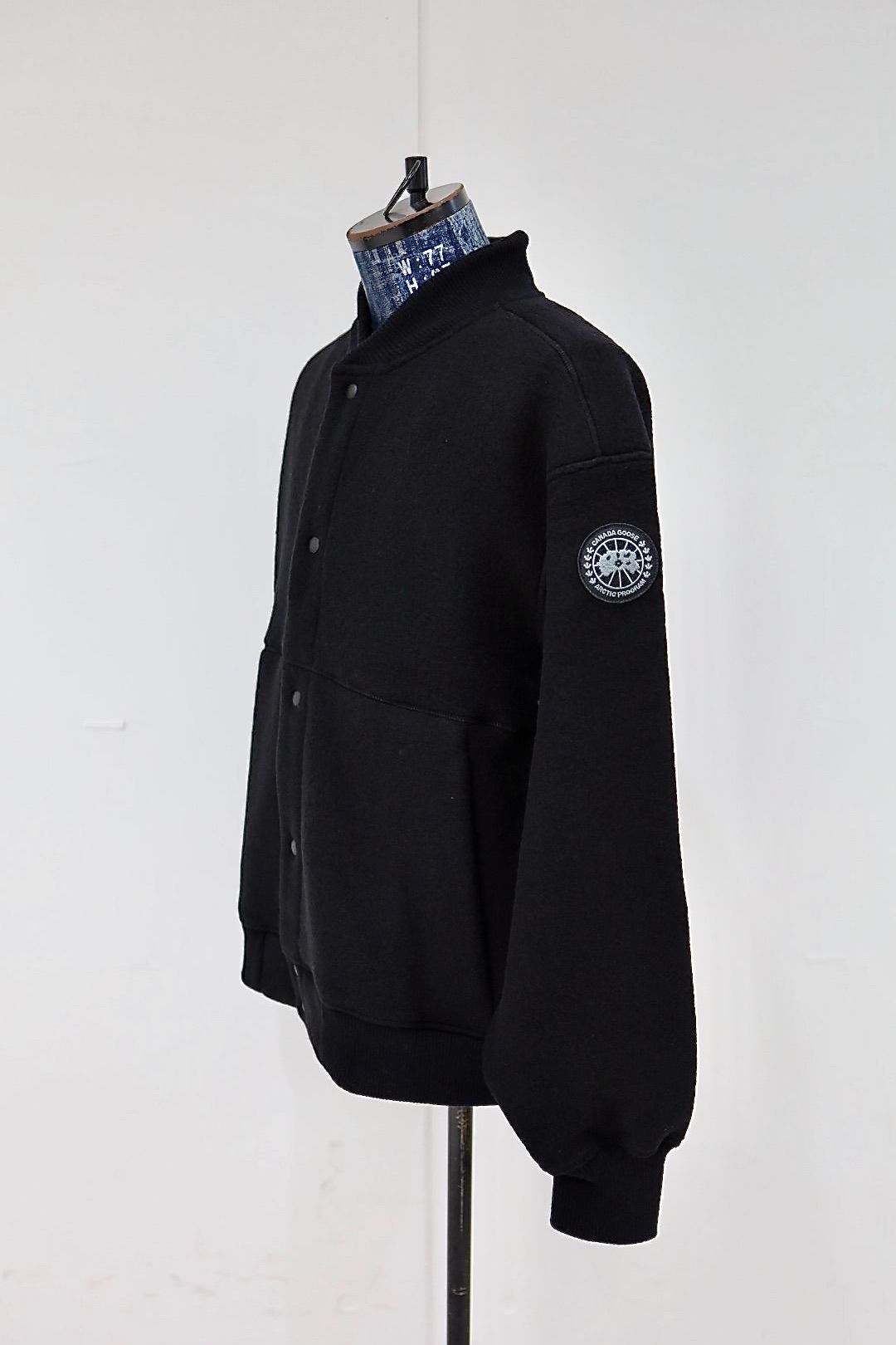 カナダグース Hudson Fleece Bomber Black Label(7221MB)Black☆新作発売！