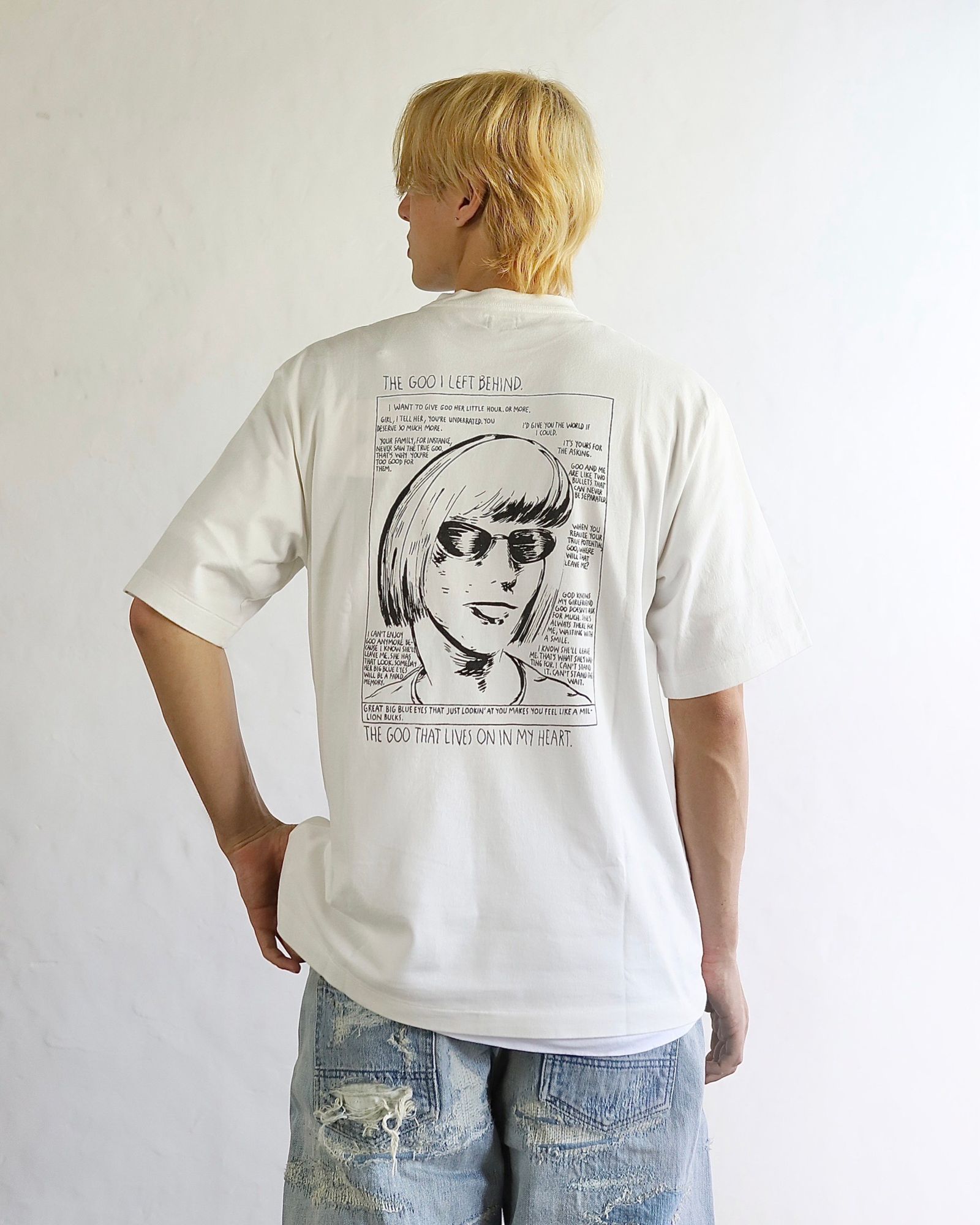 blurhmsROOTSTOCK 24SS 新作Echo Print Tee STANDARD style
